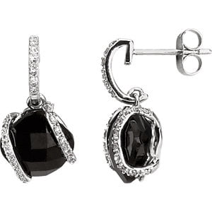 Jewels By Lux 14Kw Pair 05.20 mm P Cubic Zirconia Solitaire Earri Jewels By Lux 14Kw Pair 05.20 mm P Cubic Zirconia Solitaire Earri